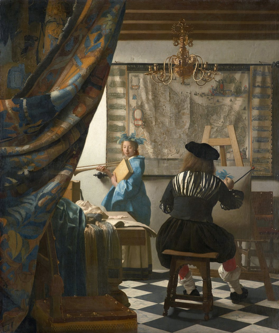 Die Malkunst tekijältä Jan Vermeer van Delft
