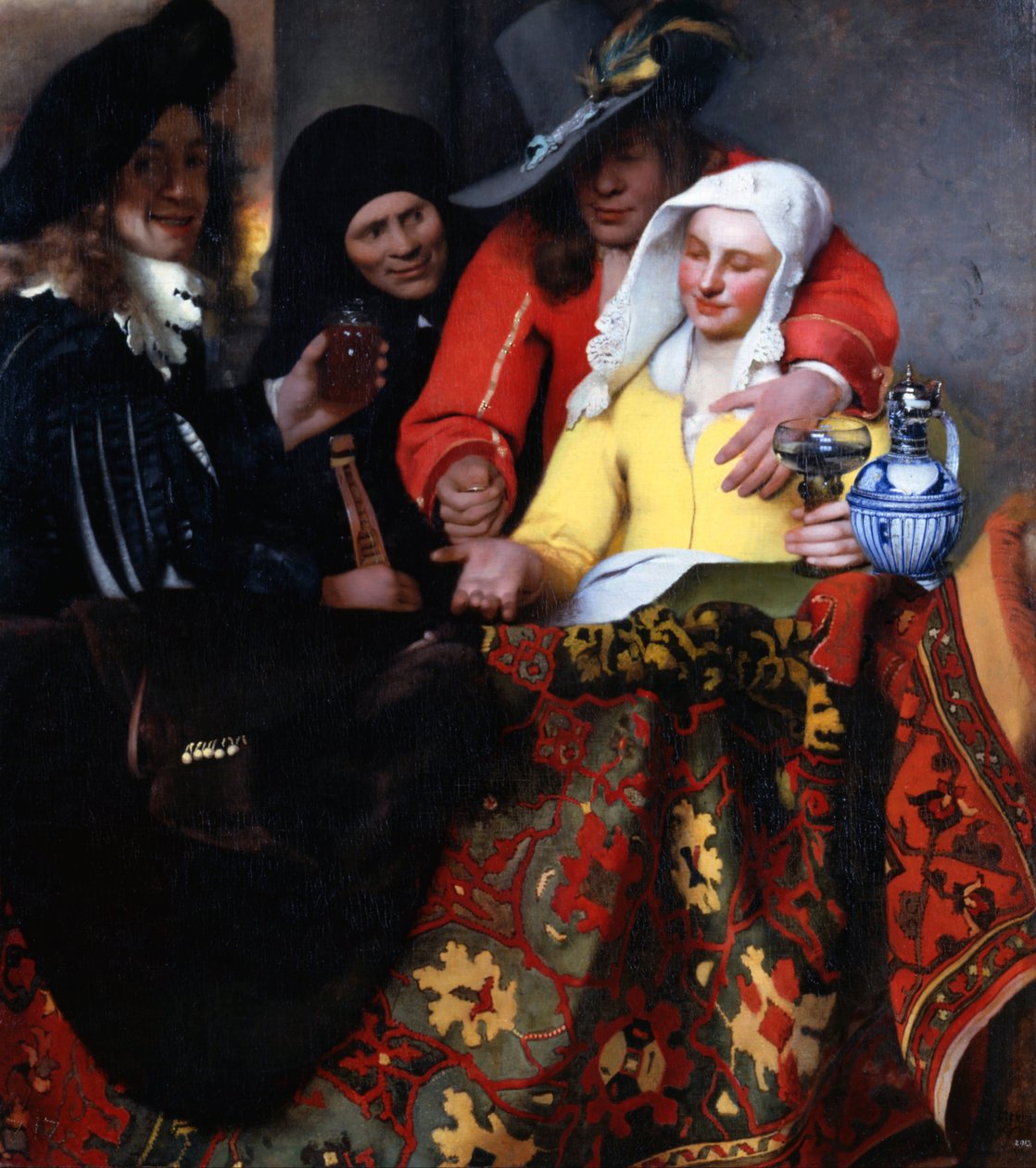 Procuress tekijältä Jan Vermeer van Delft