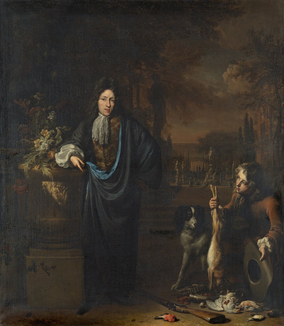 Portret van Silvester van Tongeren tekijältä Jan Baptist Weenix