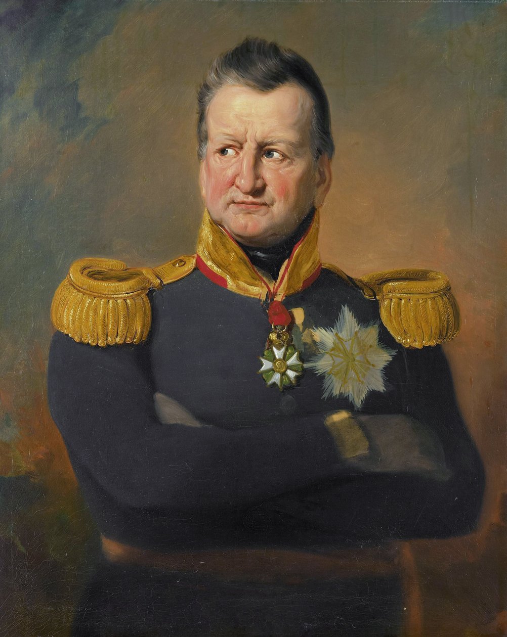 Kenraali David Hendrik Chassén muotokuva by Jan Willem Pieneman tekijältä Jan Willem Pieneman