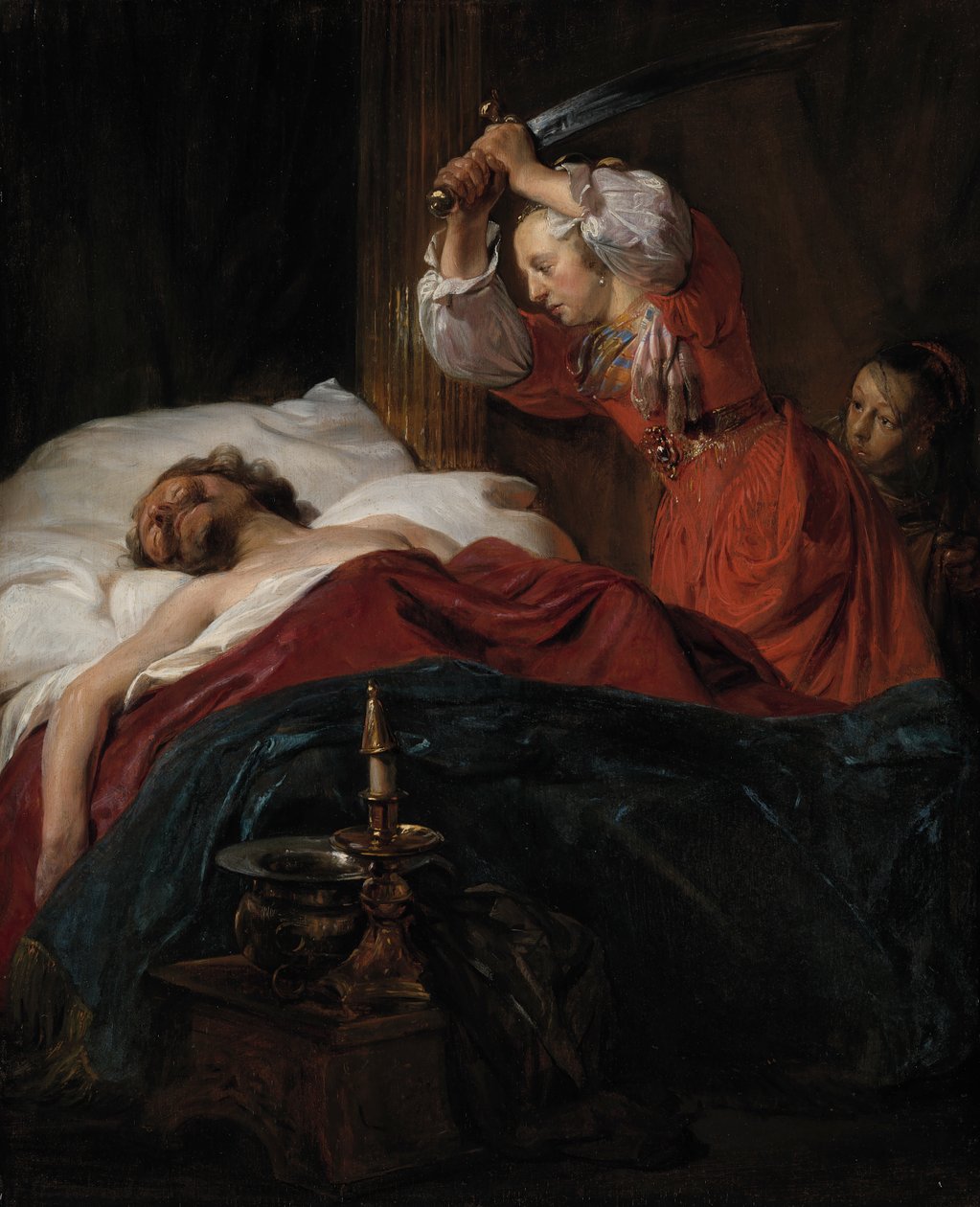 Judith ja Holofernes tekijältä Jan de Bray  