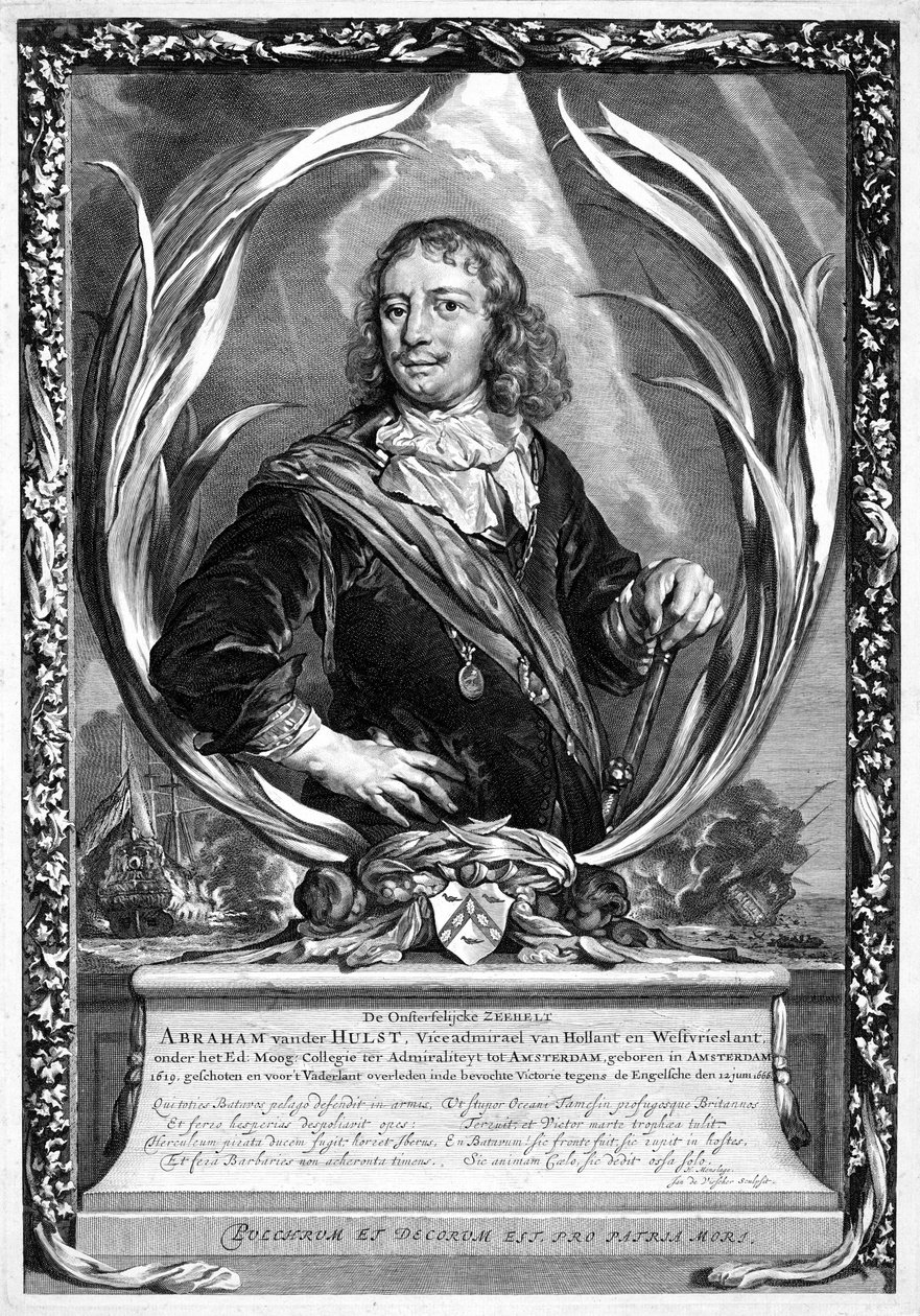 Abraham van der Hulst tekijältä Jan de Visscher