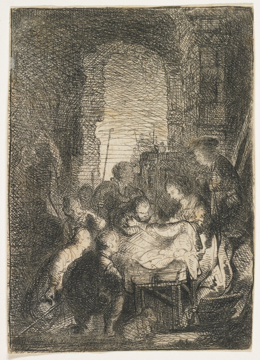 Paimenten palvonta, 1650-luku tekijältä Jan van Noordt