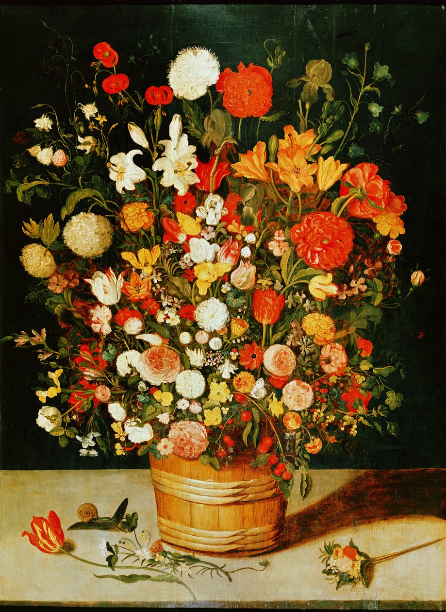 Kukkakimppu tekijältä Jan the Elder Brueghel