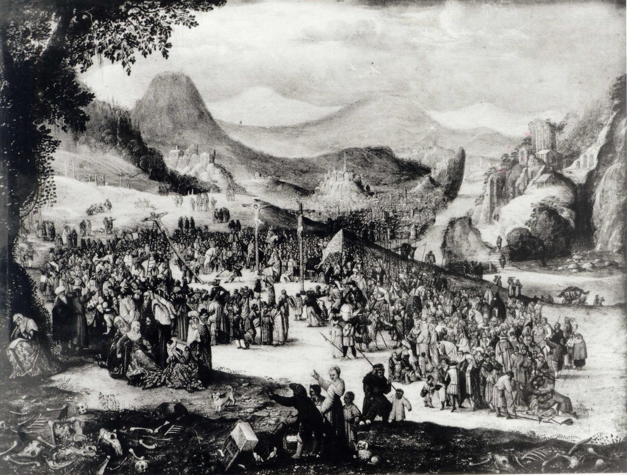 Ristiinnaulitseminen tekijältä Jan the Elder Brueghel
