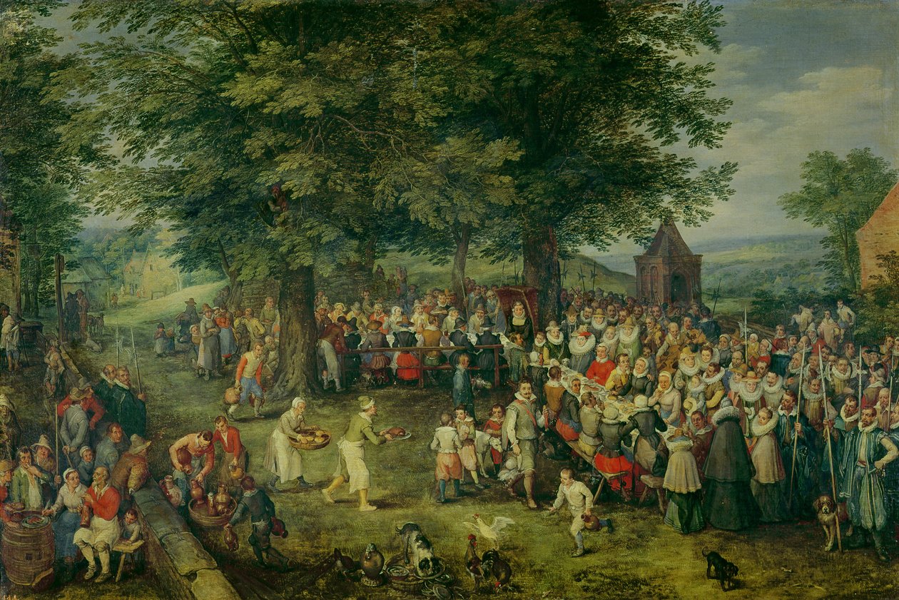Ang Wedding Banquet finn tekijältä Jan the Elder Brueghel