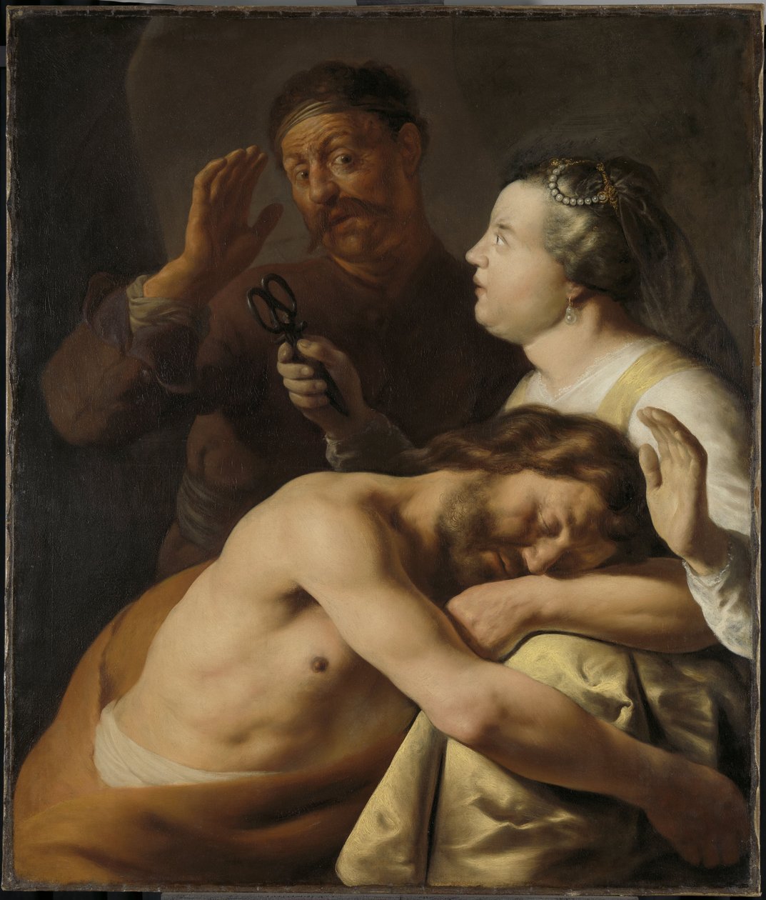 Simson ja Delila, 1630-35 tekijältä Jan the Elder Lievens