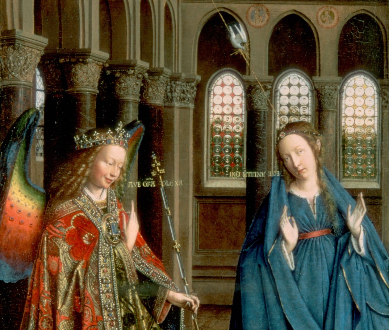 Ilmoitus Jan van Eyckistä, Washington DC tekijältä Jan van Eyck