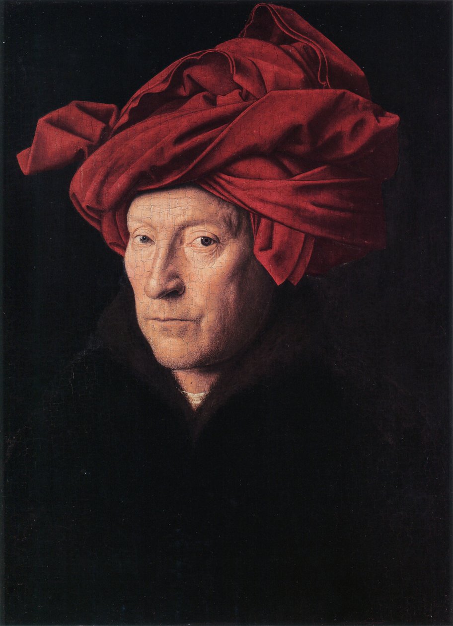 Miehen muotokuva tekijältä Jan van Eyck