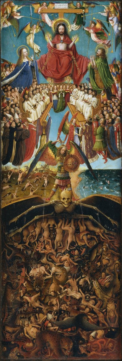 diptyykki oikea paneeli tekijältä Jan van Eyck