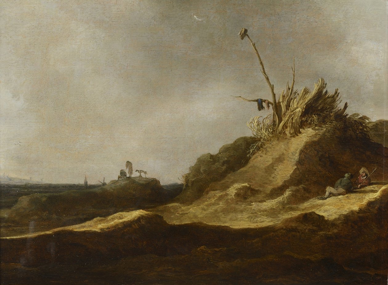 Dyyni maisema tekijältä Jan Josephsz van Goyen