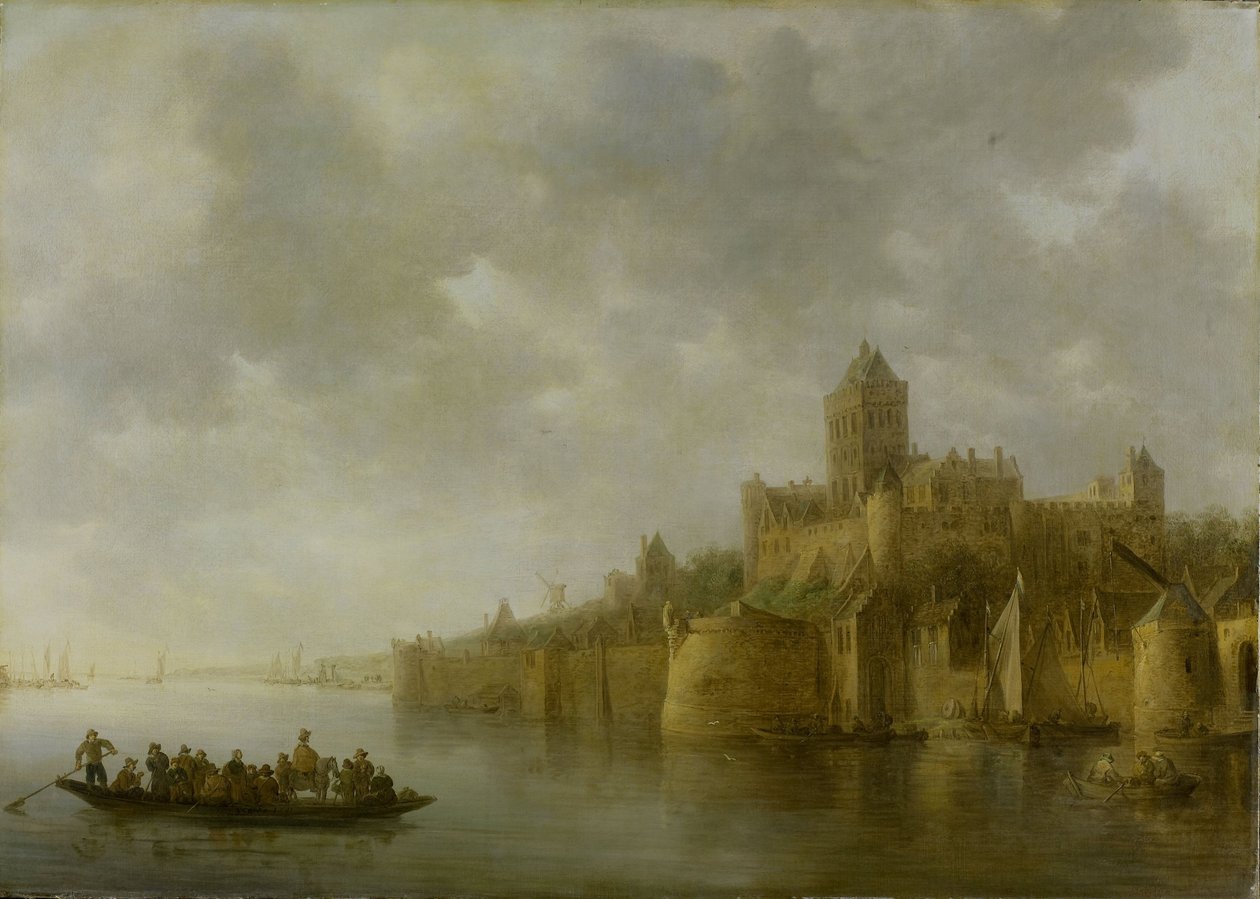 Valkhof Nijmegenissä tekijältä Jan Josephsz van Goyen