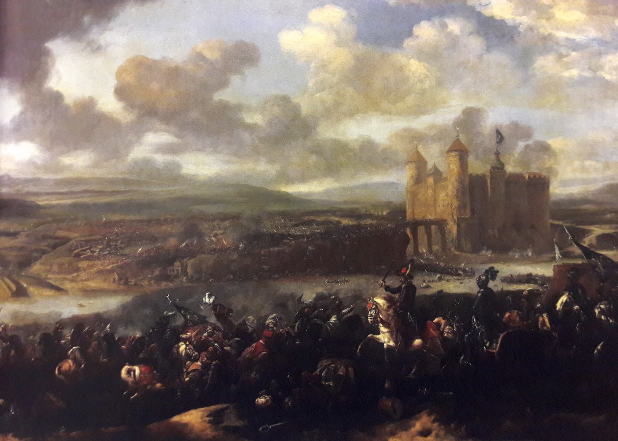 Khotynin taistelu vuonna 1673 tekijältä Jan van Huchtenburgh