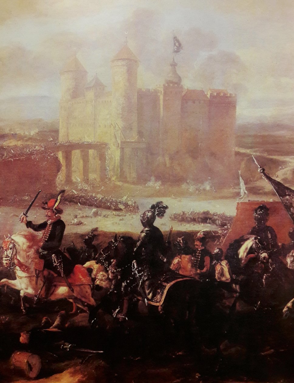 Khotynin taistelu vuonna 1673 tekijältä Jan van Huchtenburgh