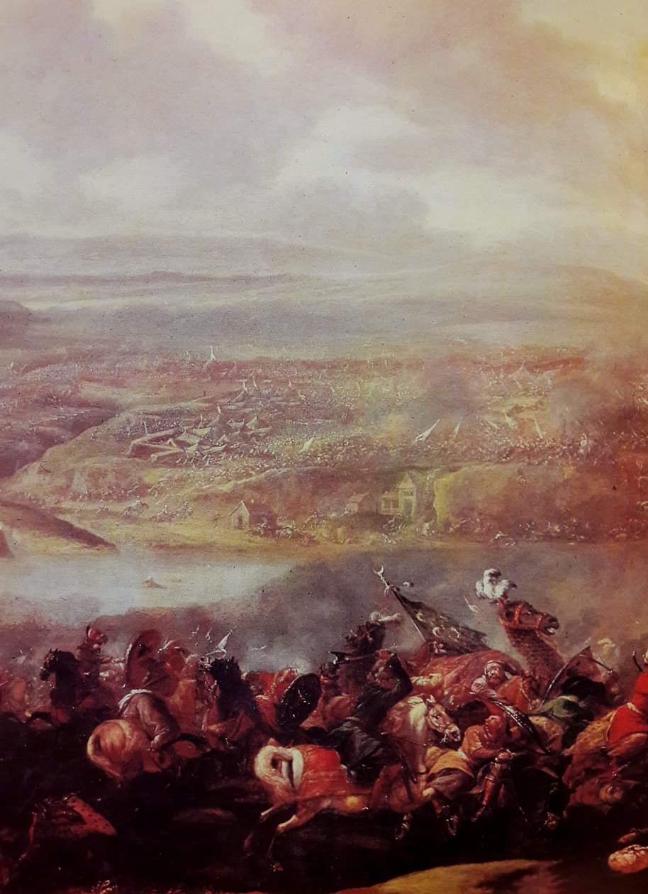 Khotynin taistelu vuonna 1673 tekijältä Jan van Huchtenburgh