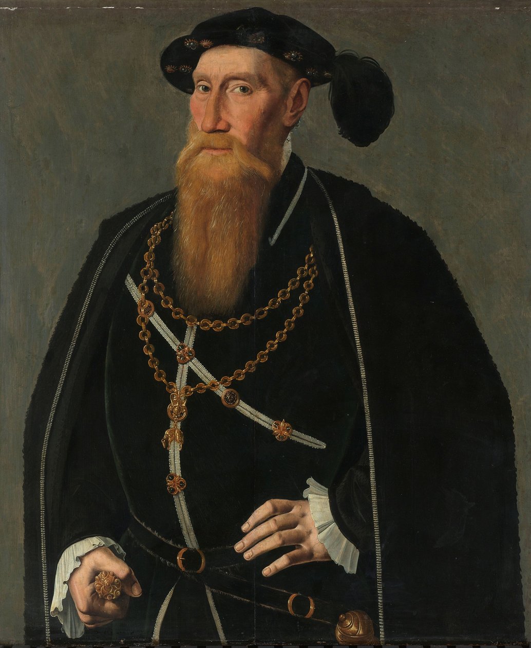 Bildnis des Reinoud III. van Brederode tekijältä Jan van Scorel