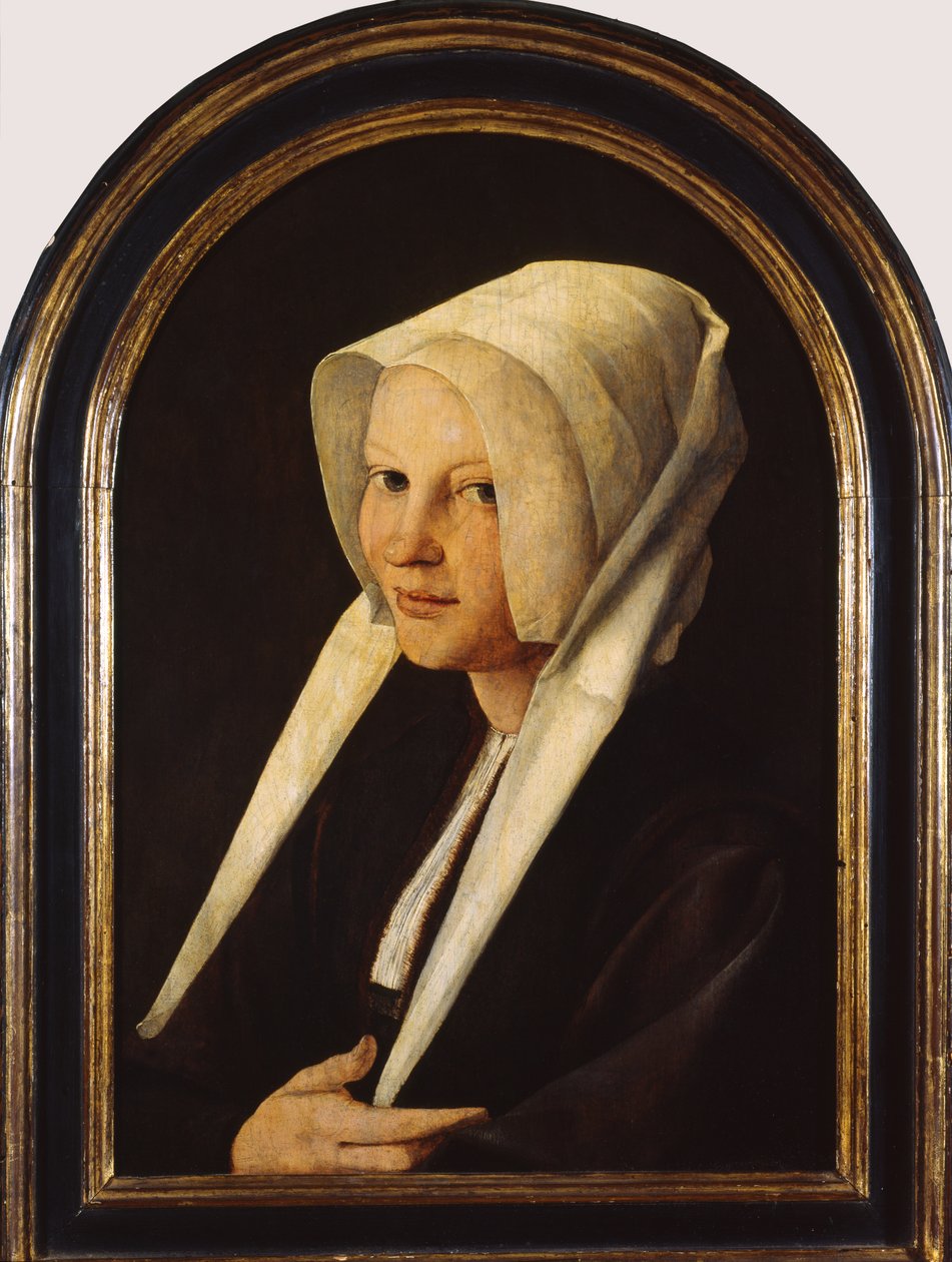 Agatha van Schoonhovenin muotokuva, 1529 tekijältä Jan van Scorel