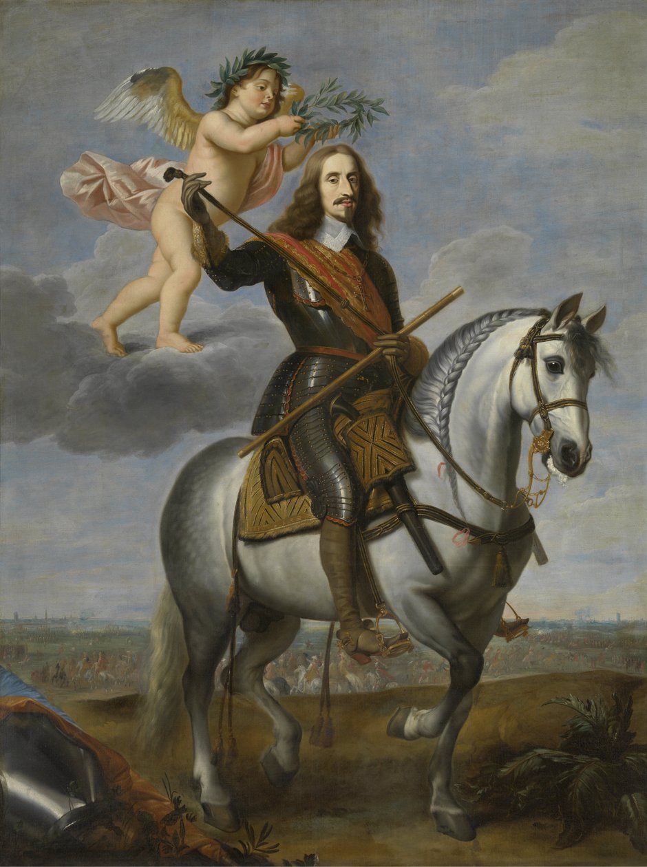 Hevosmuotokuva arkkiherttua Leopold Wilhelmistä (1614-1662) tekijältä Jan van den Hoecke