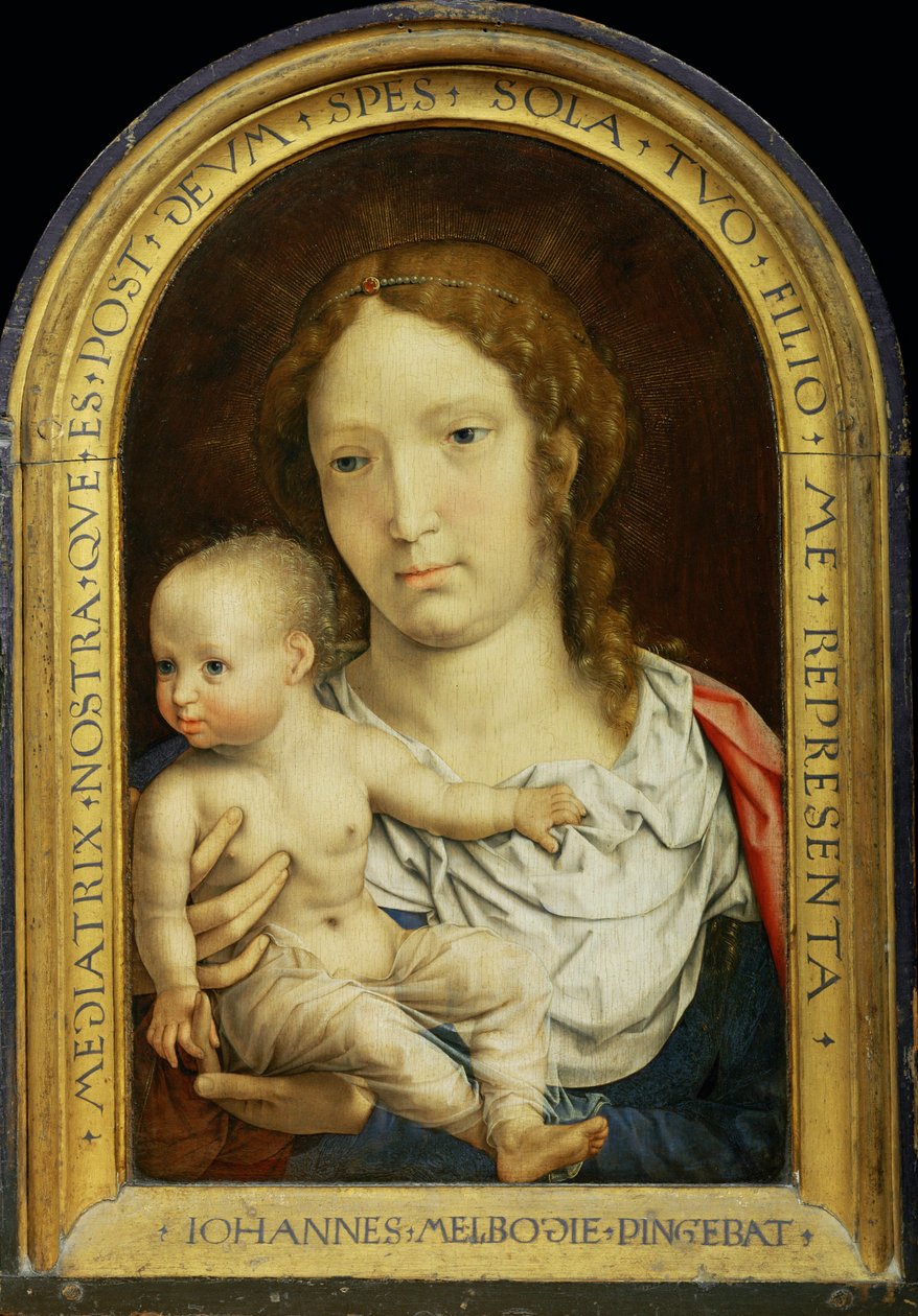 Carondelet-diptyykki: ... tekijältä Jan (c.1472-c.1533) Gossaert