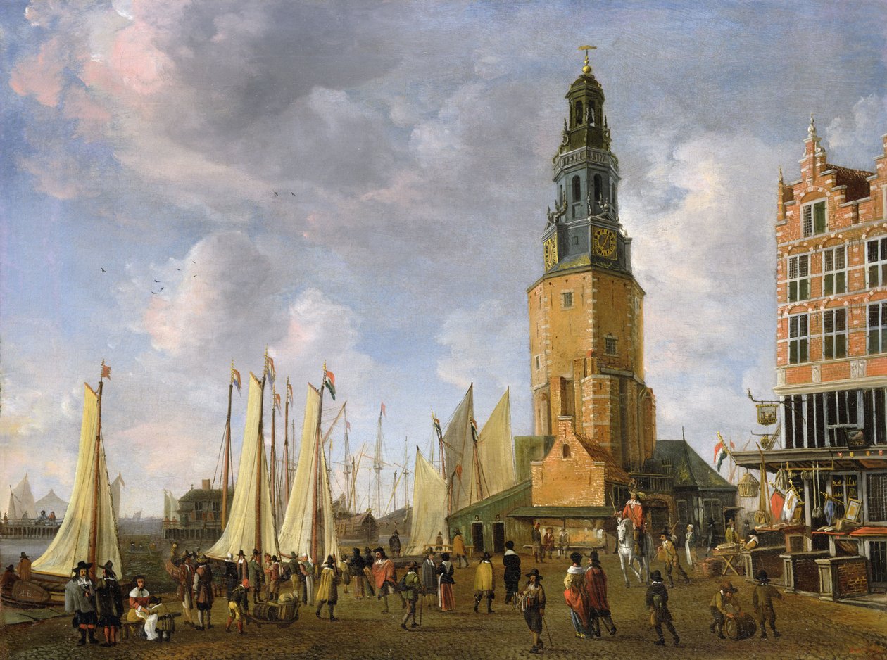 Herring Packers Tower, Amsterdam tekijältä Jan Abrahamsz. Beerstraten
