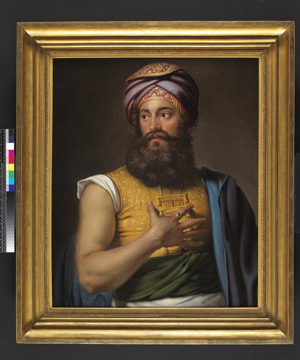 Suuri Belzoni, 1824 tekijältä Jan Adam Janszoon Kruseman