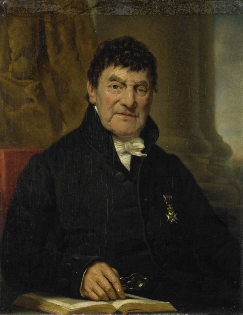 Tohtori Cornelis Hendrik à Roy (1751-1833), lääkäri ja elämäkerran kirjoittaja tekijältä Jan Adam Kruseman