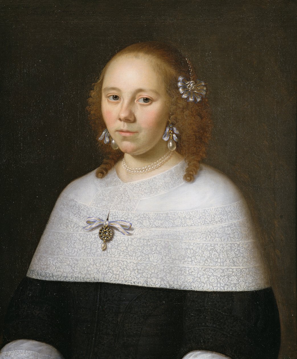 Nuoren naisen muotokuva Hoornista, 1658 tekijältä Jan Albertsz Rootius
