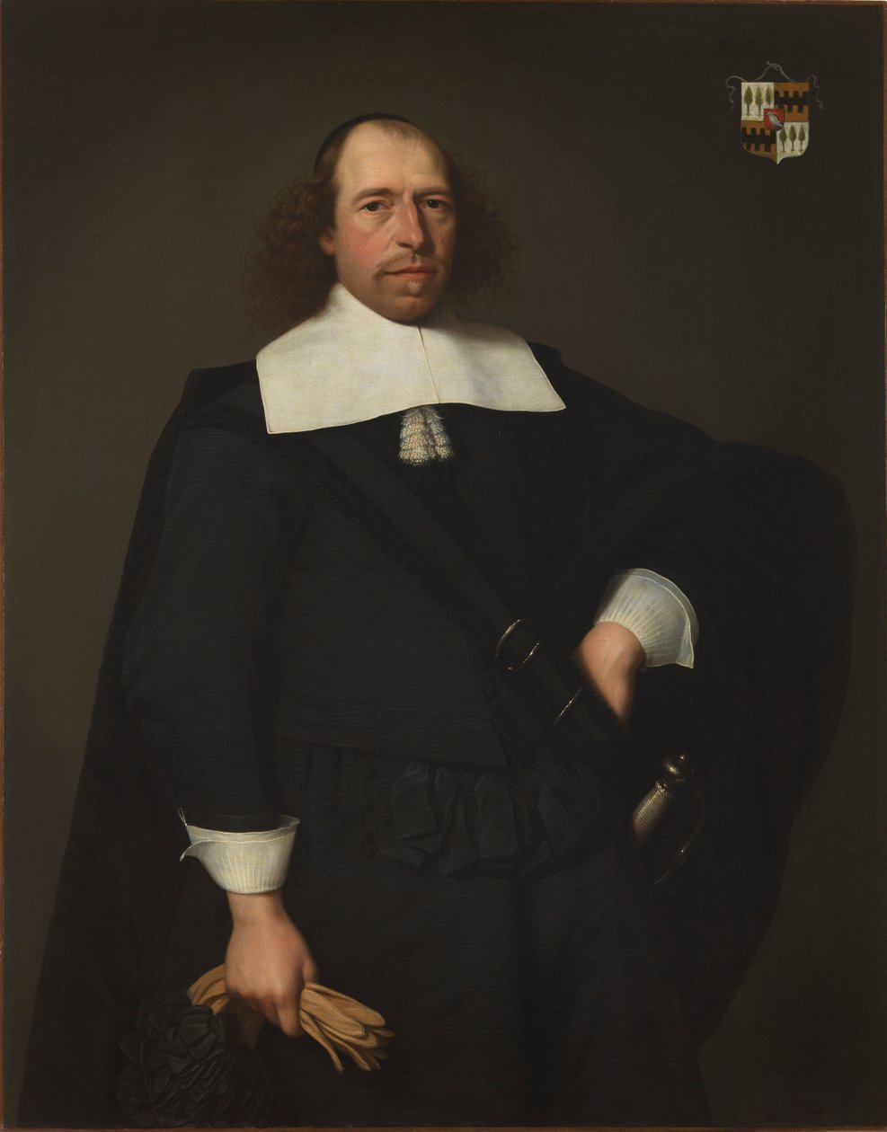 Adriaen van Bredehoffin muotokuva, 1659. tekijältä Jan Albertsz. Rotius