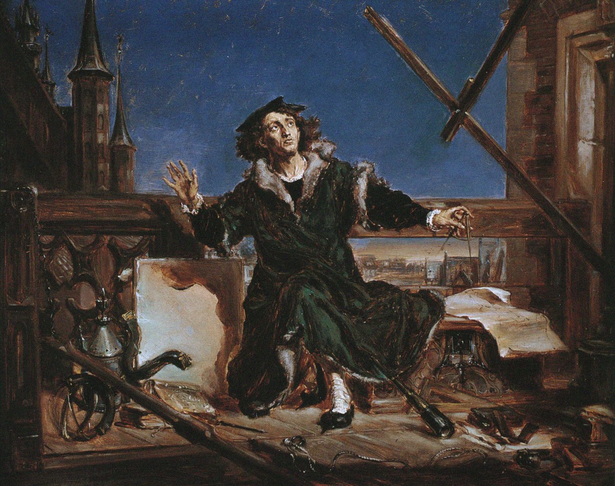Nikolaus Kopernikus, 1874. tekijältä Jan Alojzy Matejko