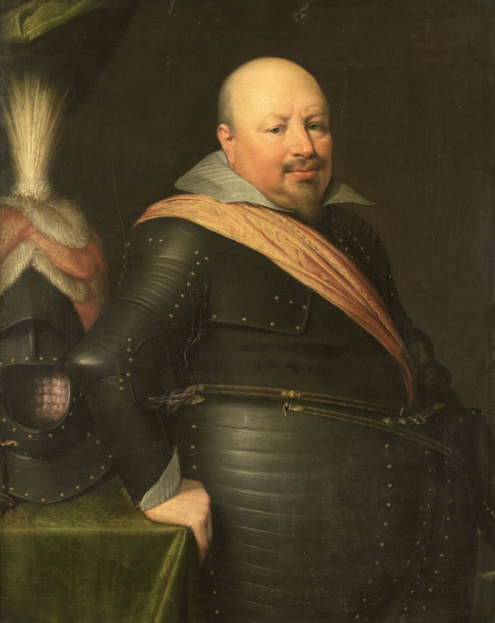Nicolaas Schmelzingin (1561-1629) muotokuva tekijältä Jan Antonisz van Ravesteyn (workshop of)