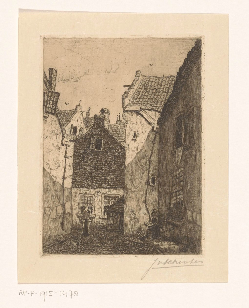 Piha tekijältä Jan Antonius van Schooten (signed by artist)