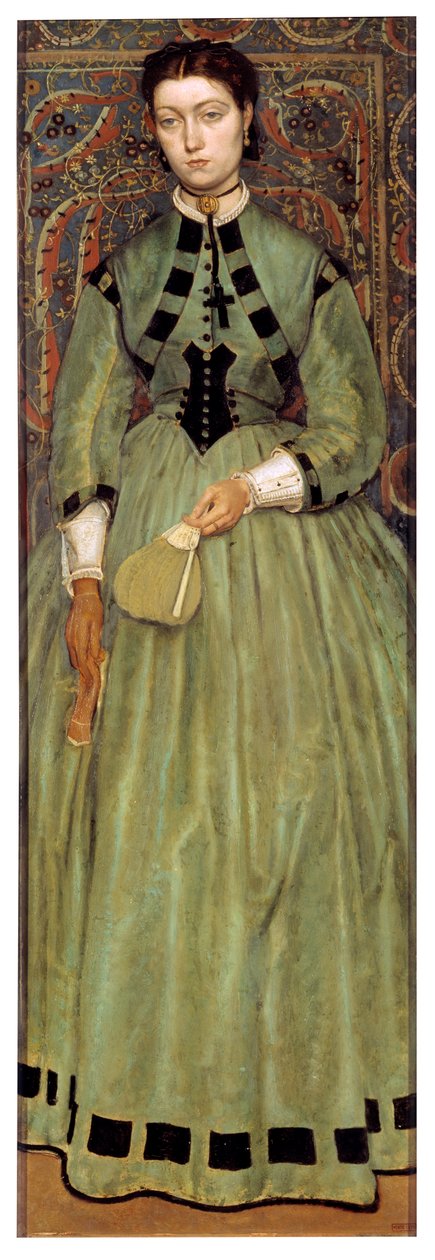 Lucie Leys, taidemaalarin tytär tekijältä Jan August Hendrik Baron Leys