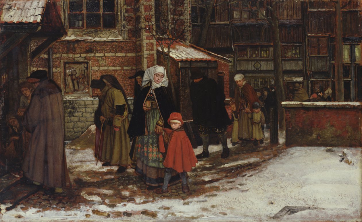 St. Johns Festival, 1859 (katso myös 234224) tekijältä Jan August Hendrik Leys