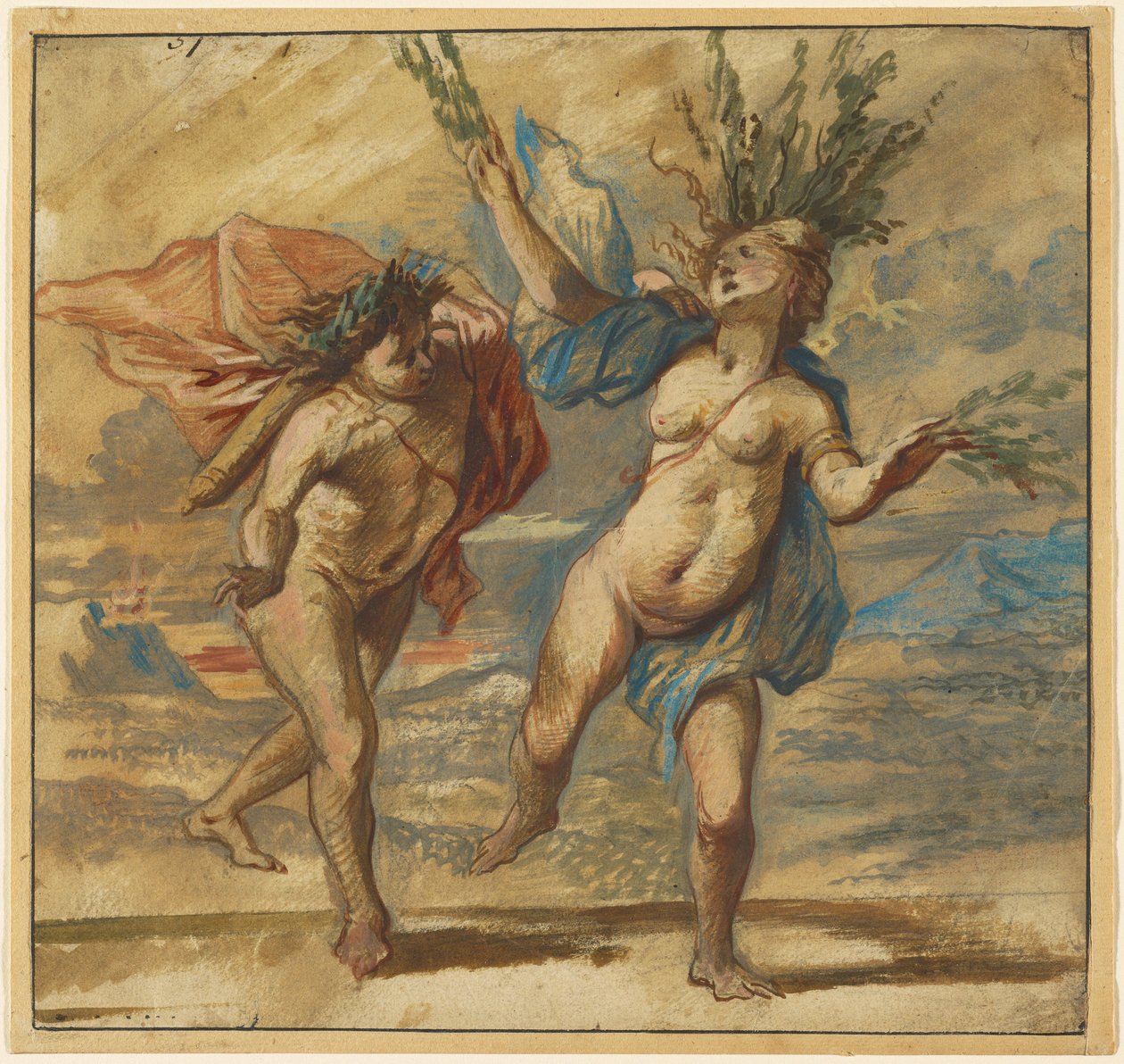 Apollo ja Daphne tekijältä Jan Boeckhorst