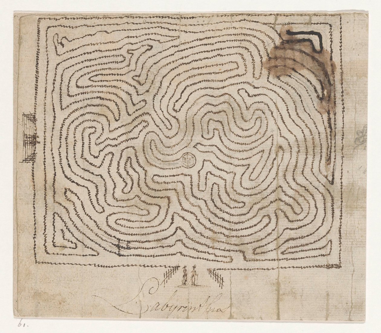 Labyrintti Labyrinthus (otsikko esineessä) tekijältä Jan Brandes