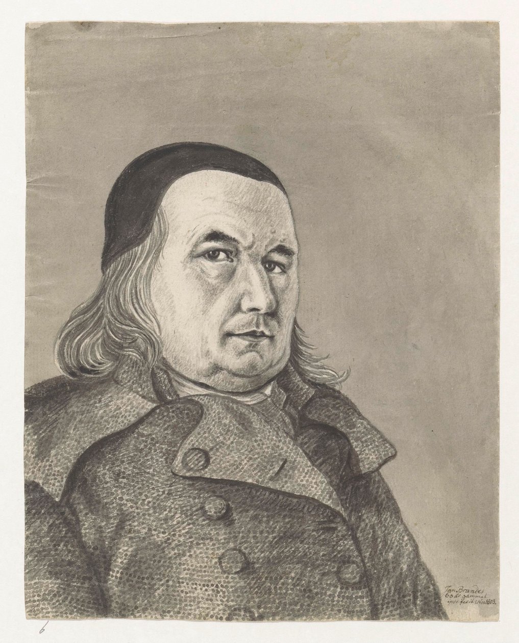Omakuva Jan Brandesista 1803 tekijältä Jan Brandes