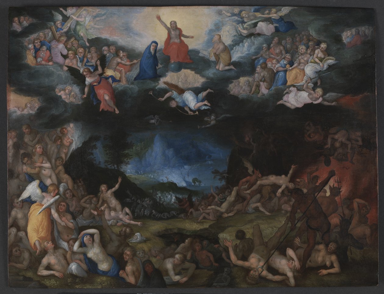 Viimeinen tuomio tekijältä Jan Brueghel d.Æ.