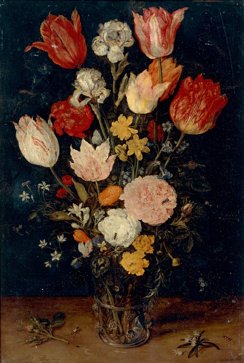 Kukkamaljakko tekijältä Jan Brueghel the Elder