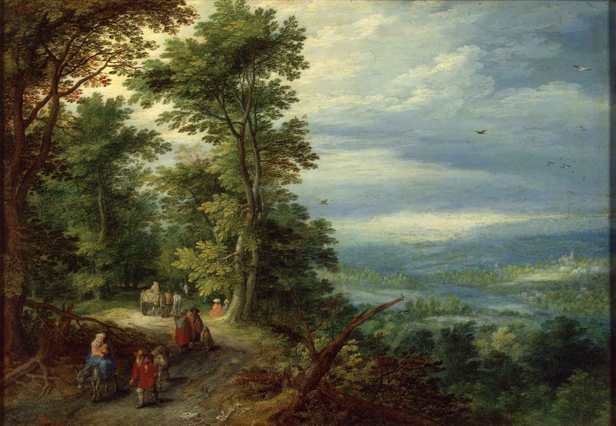 Metsän reunalla (Pako Egyptiin)






















)" tekijältä Jan Brueghel the Elder