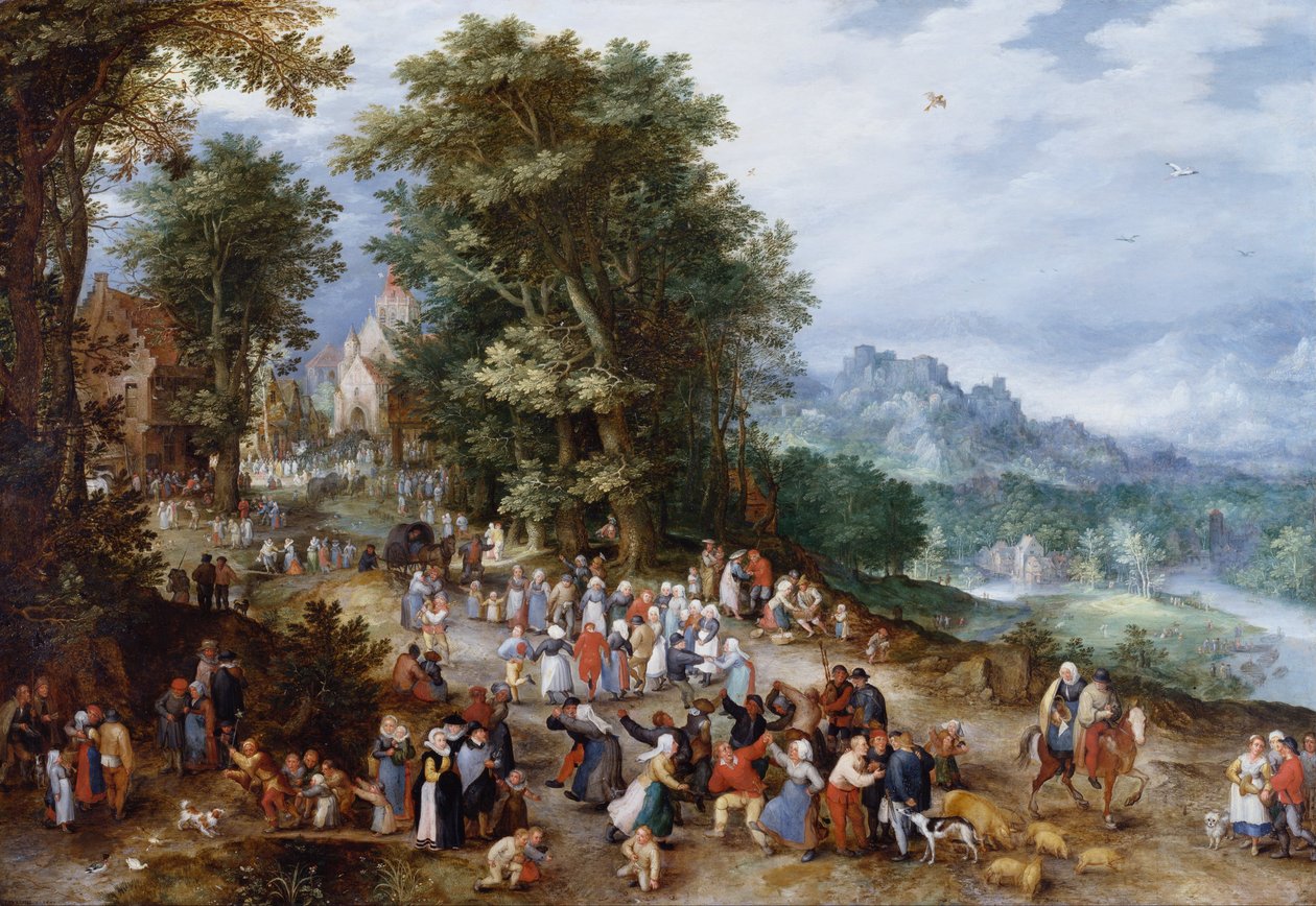 Flaaminkieliset messut tekijältä Jan Brueghel the Elder