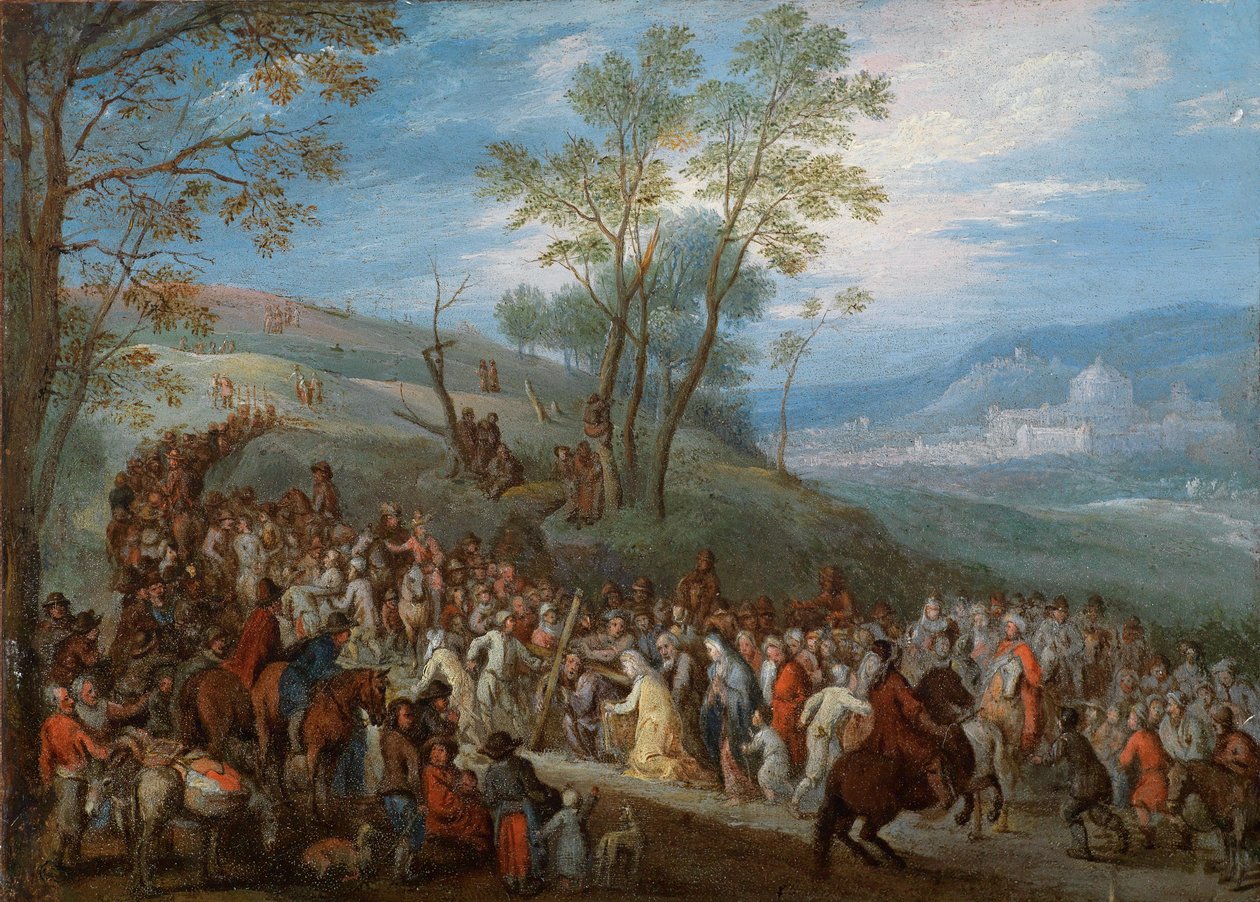 Ristin kantaminen tekijältä Jan Brueghel the Younger