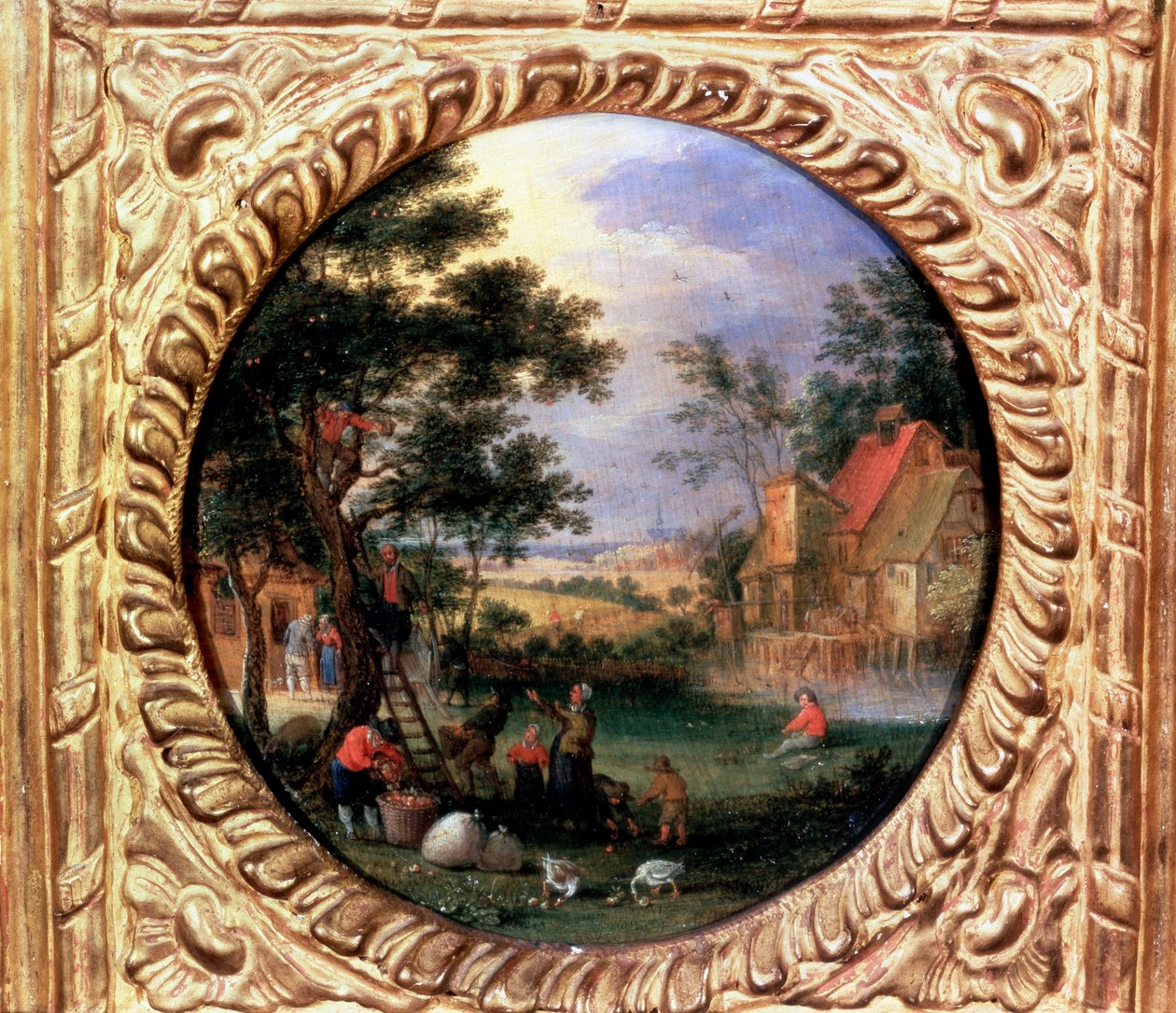 Omenoiden kerääminen, 1630-luku tekijältä Jan Brueghel the Younger