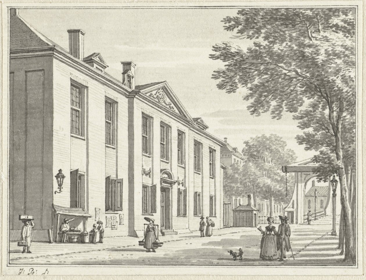 Prinsenhof Rotterdamissa tekijältä Jan Bulthuis