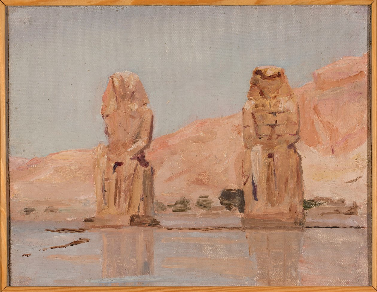 Kaksi patsasta. Egyptin matkalta tekijältä Jan Ciągliński