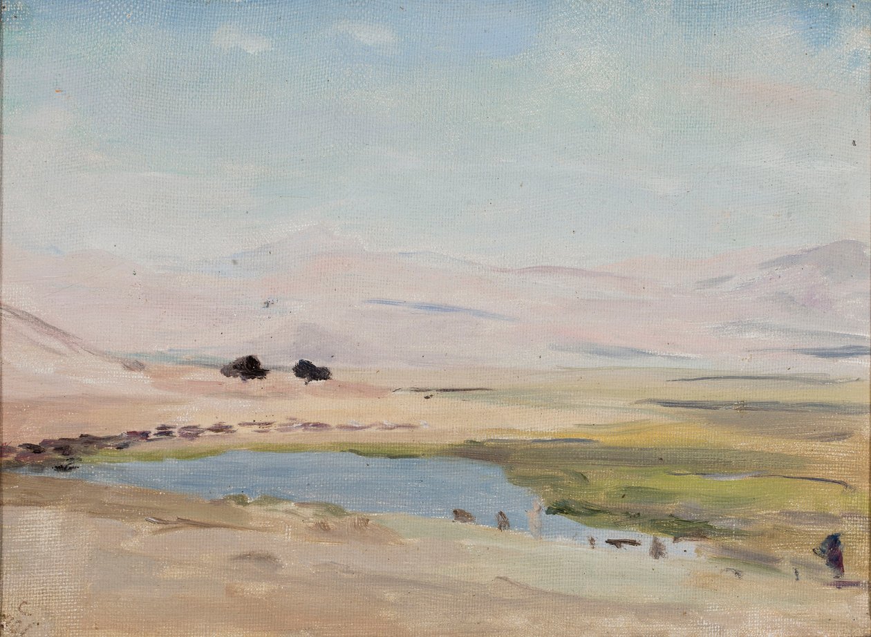 Aavikko Kuolleenmeren lähellä. Palestiinan-matkalta tekijältä Jan Ciągliński