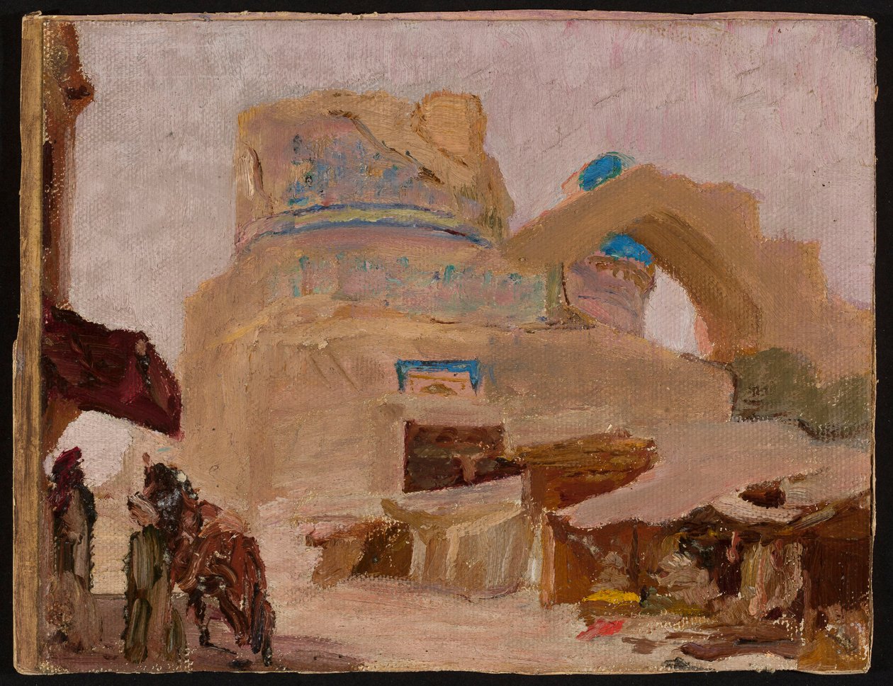 Samarkand - Bibi-Chanum, Tamerlanin vaimon hauta. Matkalta Turkestaniin tekijältä Jan Ciągliński