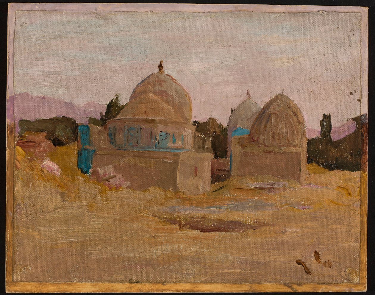 Samarkand - Šah-i-Zindan moskeija. Matkalta Turkestaniin tekijältä Jan Ciągliński