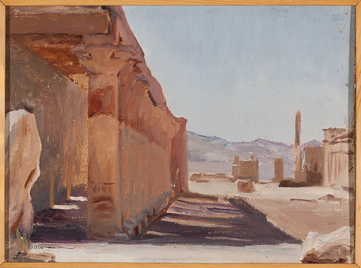 Temppeli. Egyptin-matkalta tekijältä Jan Ciągliński