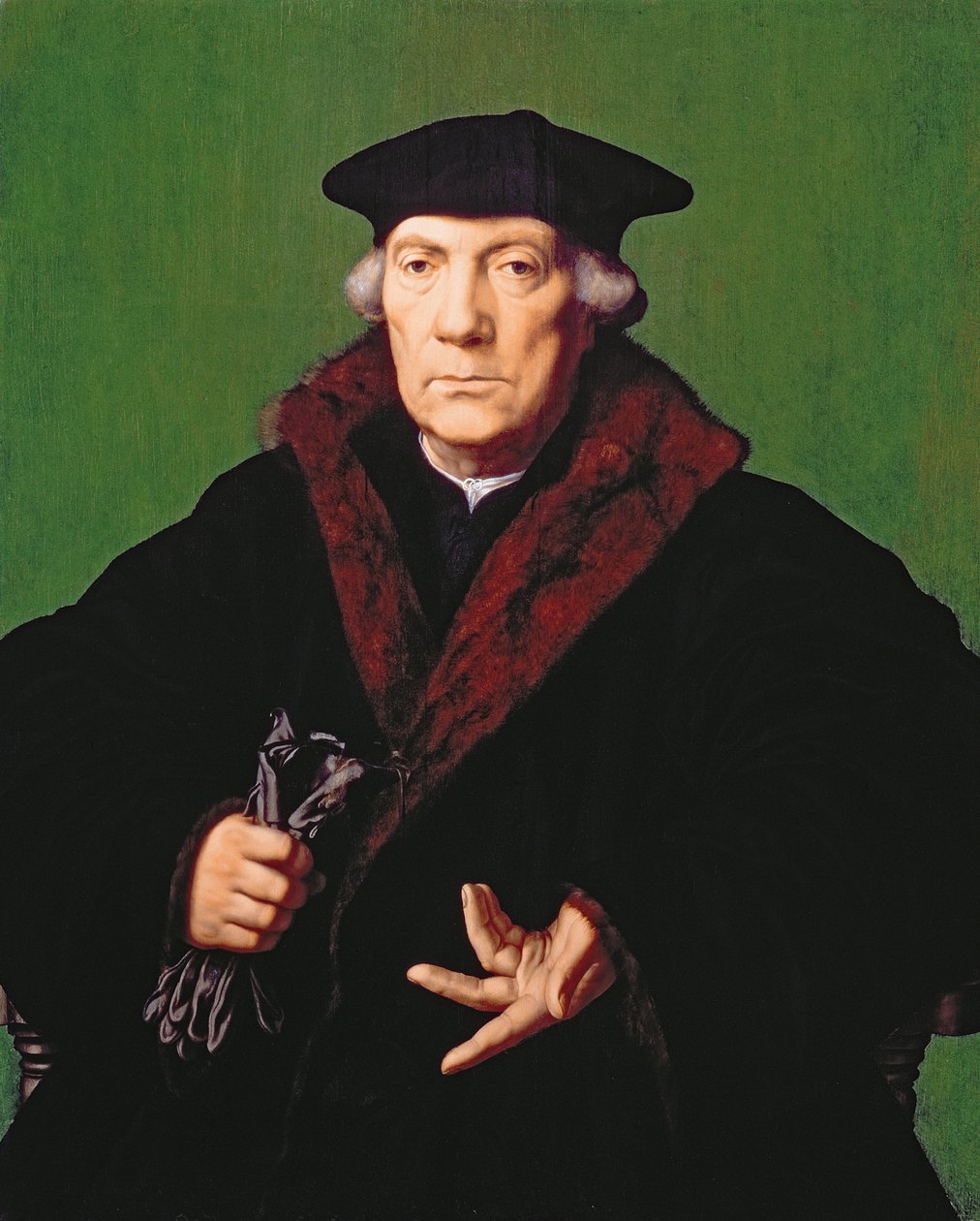 Jan Carondeletin muotokuva, n. 1550 tekijältä Jan Cornelisz Vermeyen