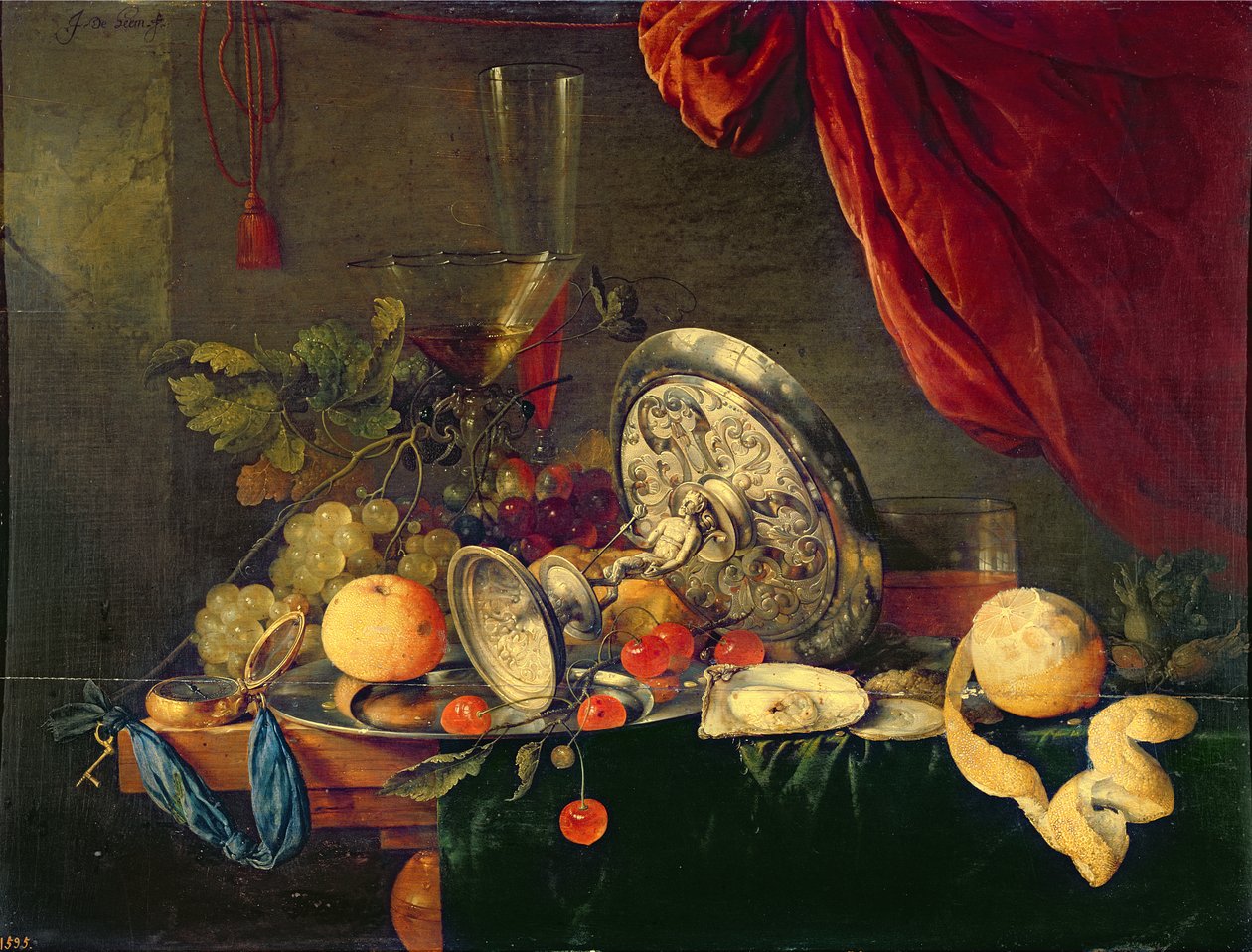 Asetelma tekijältä Jan Davidsz de Heem